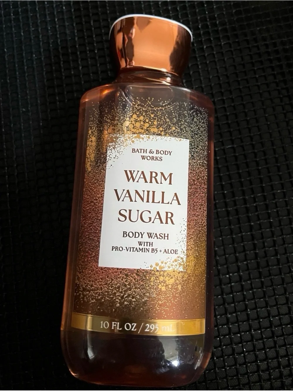 Bath & Body Works Warm Vanilla Sugar Body Wash - Copper & Gold